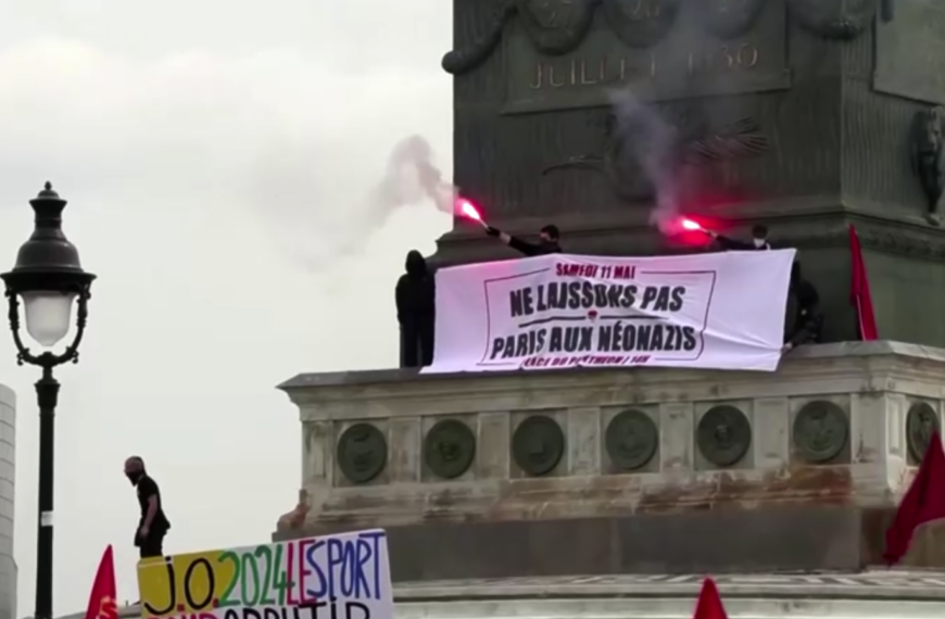Video: May Day riots in Paris