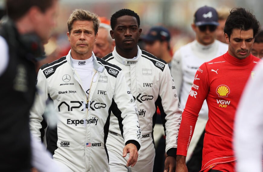 Brad Pitt feels need for speed in new teaser trailer for F1 blockbuster