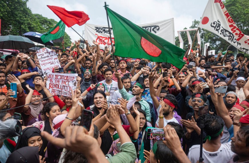 Unrest in Bangladesh reflects young people’s struggle to find work in the poorest nations