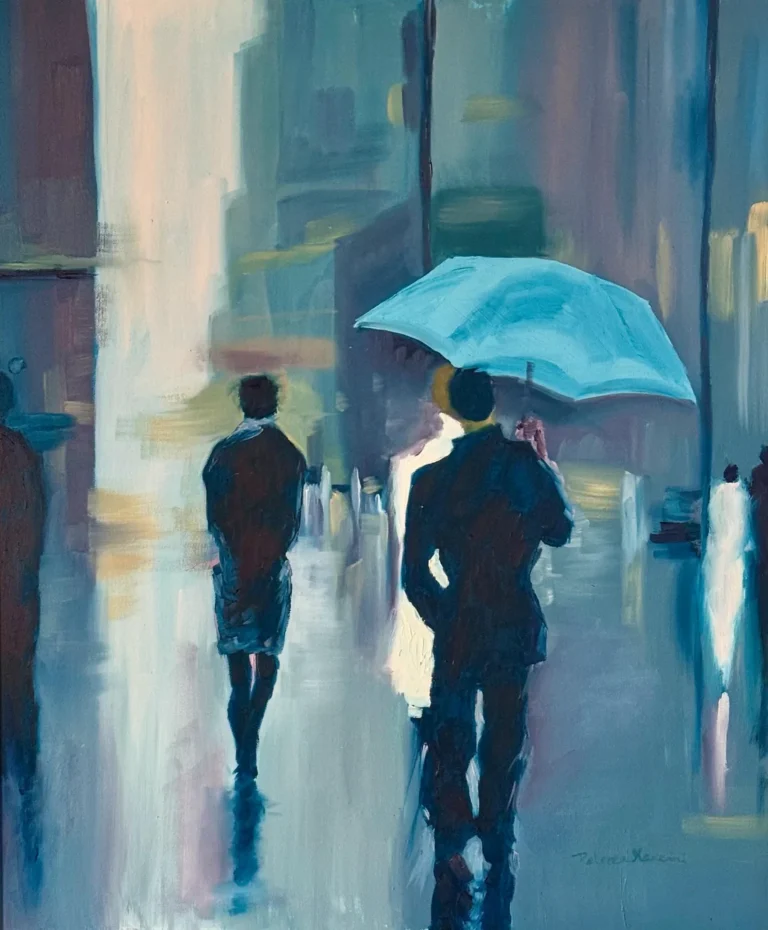 A London strike in rainy June